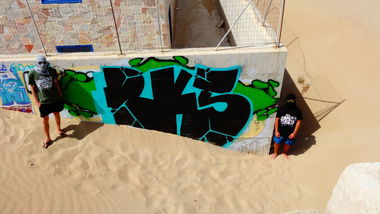 Graffiti Bombing - Photo by BeKaeS - BKS, CREW, ITALIA