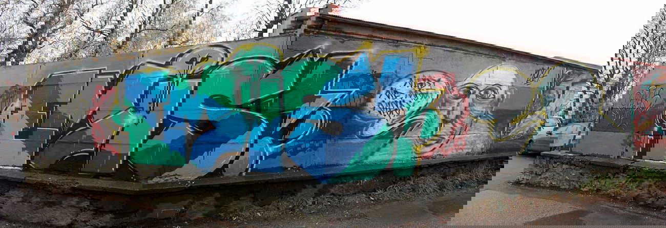 Graffiti Wall - Photo by BeKaeS - EMIS, AMOK, BKS