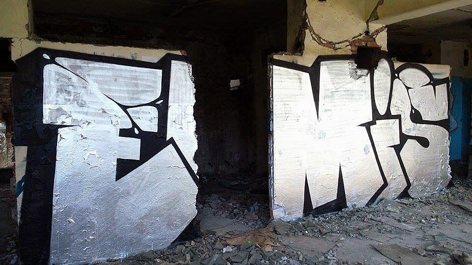 Graffiti Wall - Photo by BeKaeS - EMIS, BKS