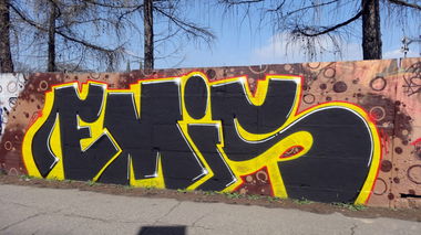 Graffiti Wall - Photo by BeKaeS - EMIS, BKS