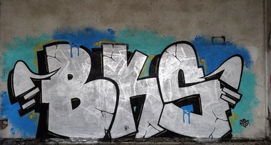Graffiti Wall - Photo by BeKaeS - BKS, CREW