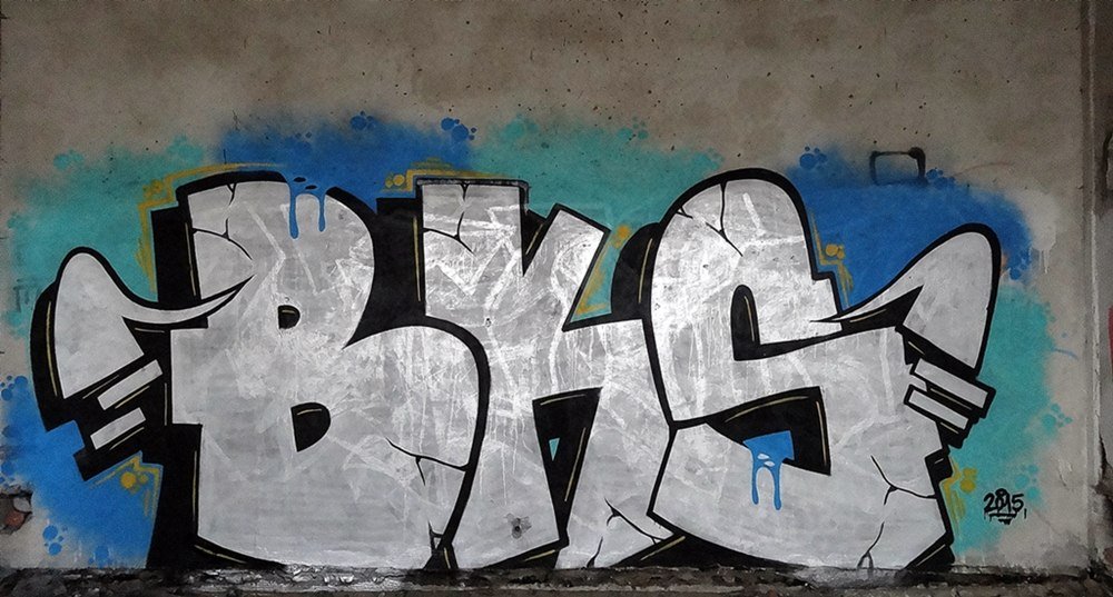 Graffiti Wall - Photo by BeKaeS - BKS, CREW