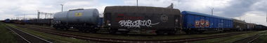 Graffiti Train - Photo by BeKaeS - bks, crew