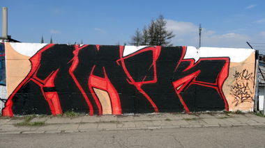 Graffiti Wall - Photo by BeKaeS - AMOK, BKS
