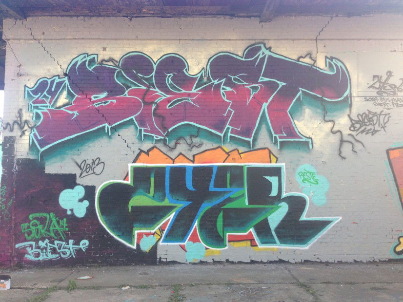Graffiti Wall in MD - Photo by BeasD - Biest, 24er, Sora