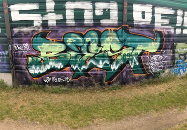 Graffiti Wall in MD - Photo by BeasD - Biest, 24er, SOK