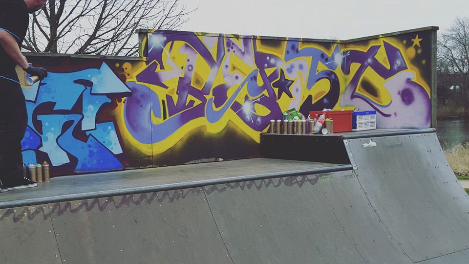 Graffiti Wall - Photo by Beast - beastbuf-crew