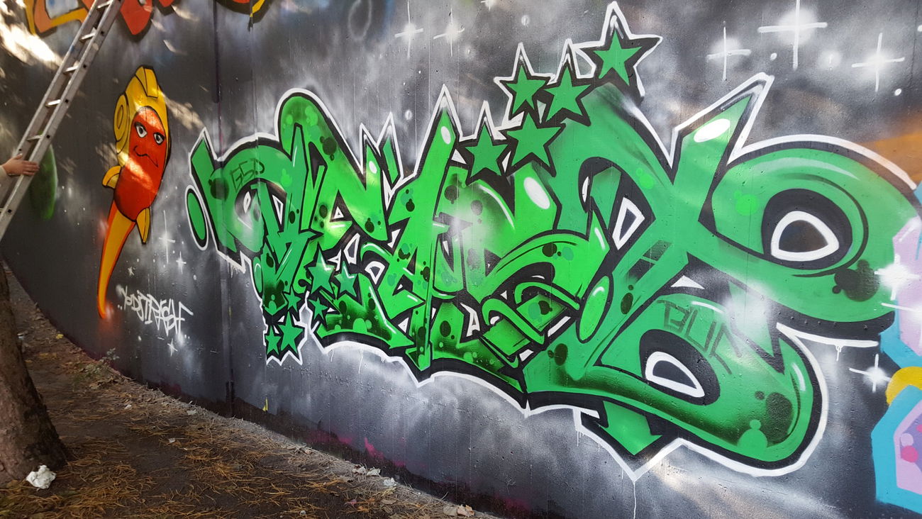 Graffiti Wall - Photo by Beast