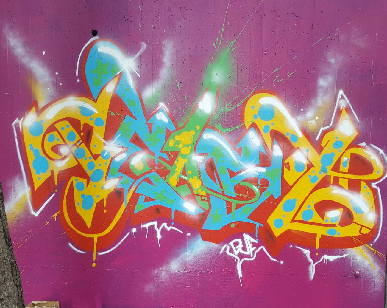 Graffiti Wall - Photo by Beast (2016)