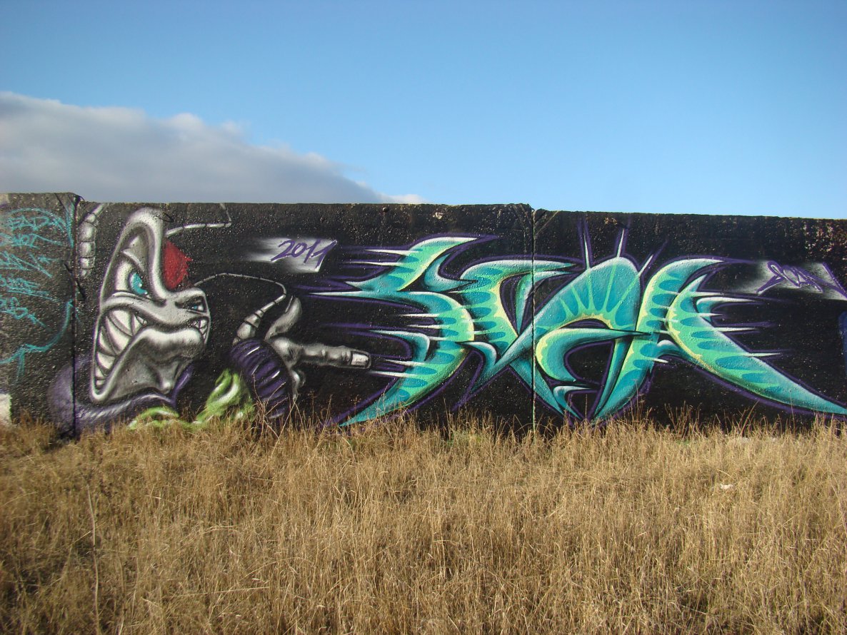 Graffiti Wall - Photo by BeetleZ - Beetlez, (HESH)