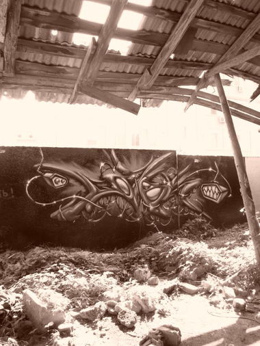 Graffiti Wall - Photo by BeetleZ - CaBs