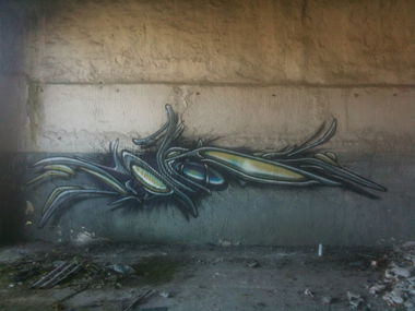 Graffiti Wall - Photo by BeetleZ - CaBs