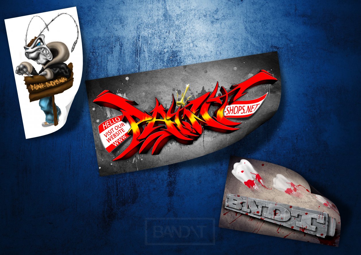 Graffiti Sketch - Photo by BeetleZ - Paint, Shop|BNDT, CaBs