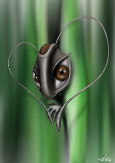 Graffiti Sketch - Photo by BeetleZ - Lady-B