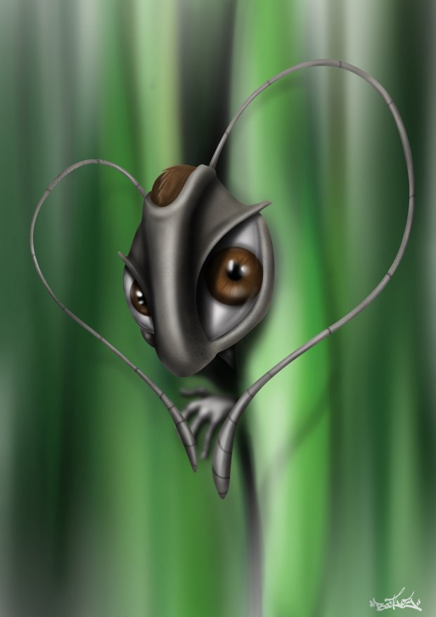 Graffiti Sketch - Photo by BeetleZ - Lady-B