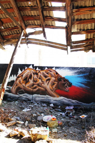 Graffiti Wall - Photo by BeetleZ - caRabUS (2014)