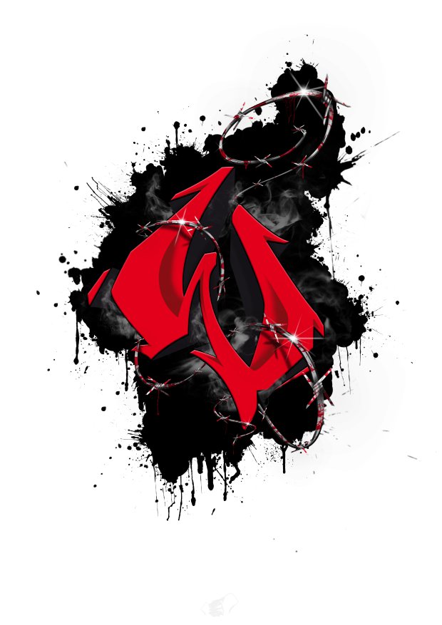 Graffiti Artwork - Photo by BeetleZ - W (2014)