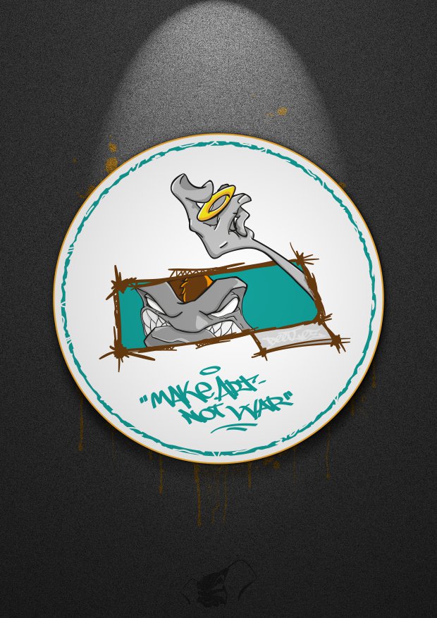 Graffiti Sketch - Photo by BeetleZ - Make, art, - (2014)