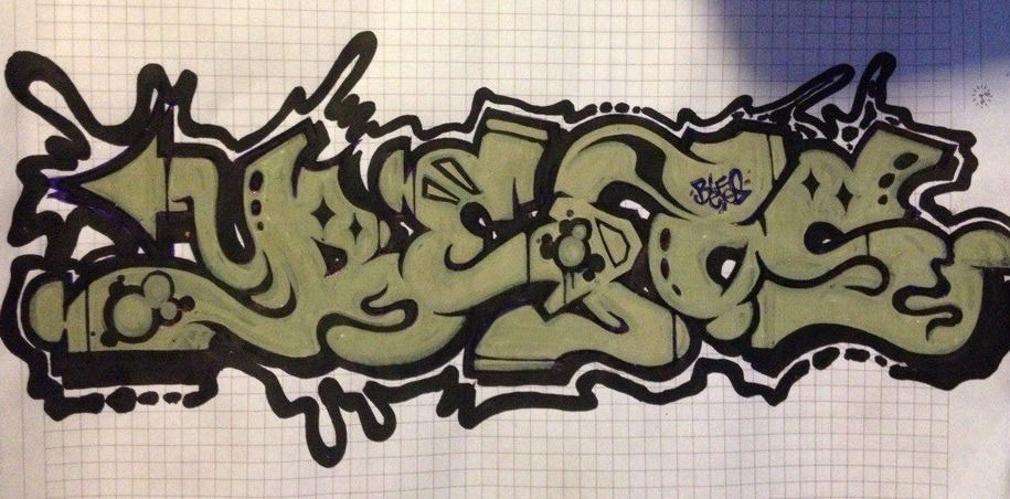 Graffiti Sketch - Photo by BefozOne