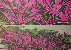 Graffiti Wall - Photo by Beka (2015)