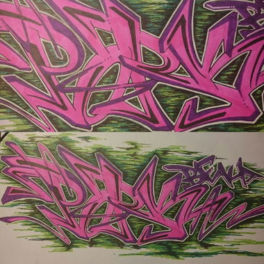 Graffiti Wall - Photo by Beka (2015)