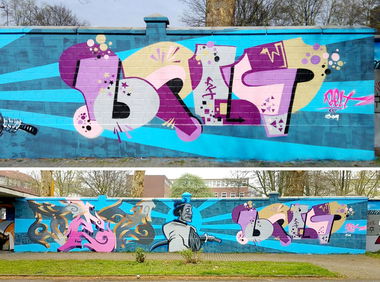 Graffiti Wall - Photo by Belt - Belt, FKT, YKW (2019)