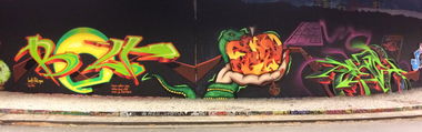 Graffiti Wall - Photo by Belt - belt, fkt, npn (2020)