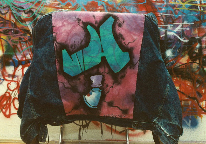 Graffiti in Würzburg - Photo by Belt - oldskool, wuerzburg (1991)