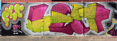 Graffiti Wall - Photo by Belt - Belt, FKT, YKW (2019)