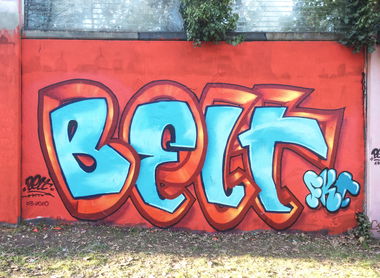 Graffiti Wall in Bochum - Photo by Belt - belt, fkt, npn (2020)