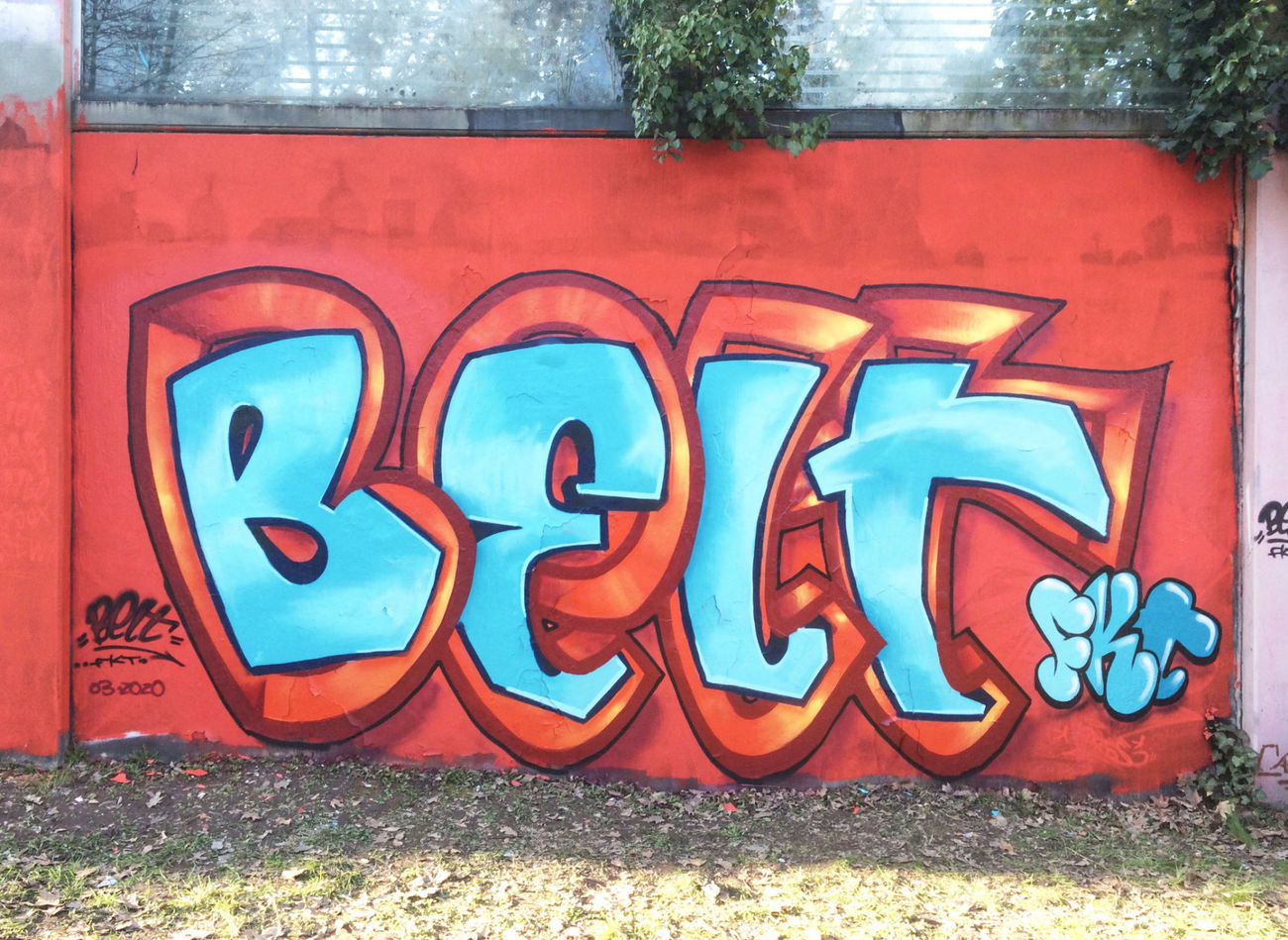 Graffiti Wall in Bochum - Photo by Belt - belt, fkt, npn (2020)