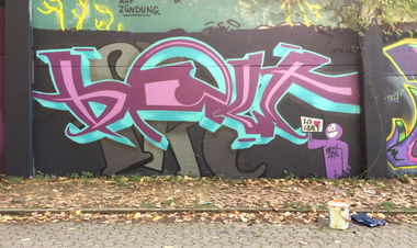 Graffiti Wall in Bochum - Photo by Belt - belt, fkt, ykw (2019)