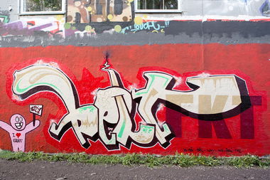 Graffiti Wall in Köln - Photo by Belt - belt, fkt, ykw (2018)