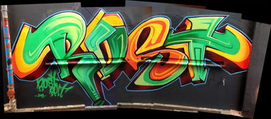 Graffiti Wall in Gelsenkirchen - Photo by Belt - belt, fkt, ykw (2018)