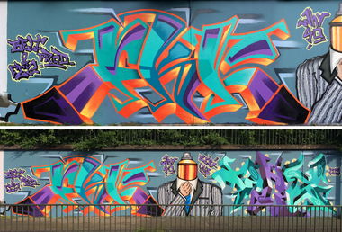 Graffiti Wall - Photo by Belt - Belt, FKT, YKW (2019)