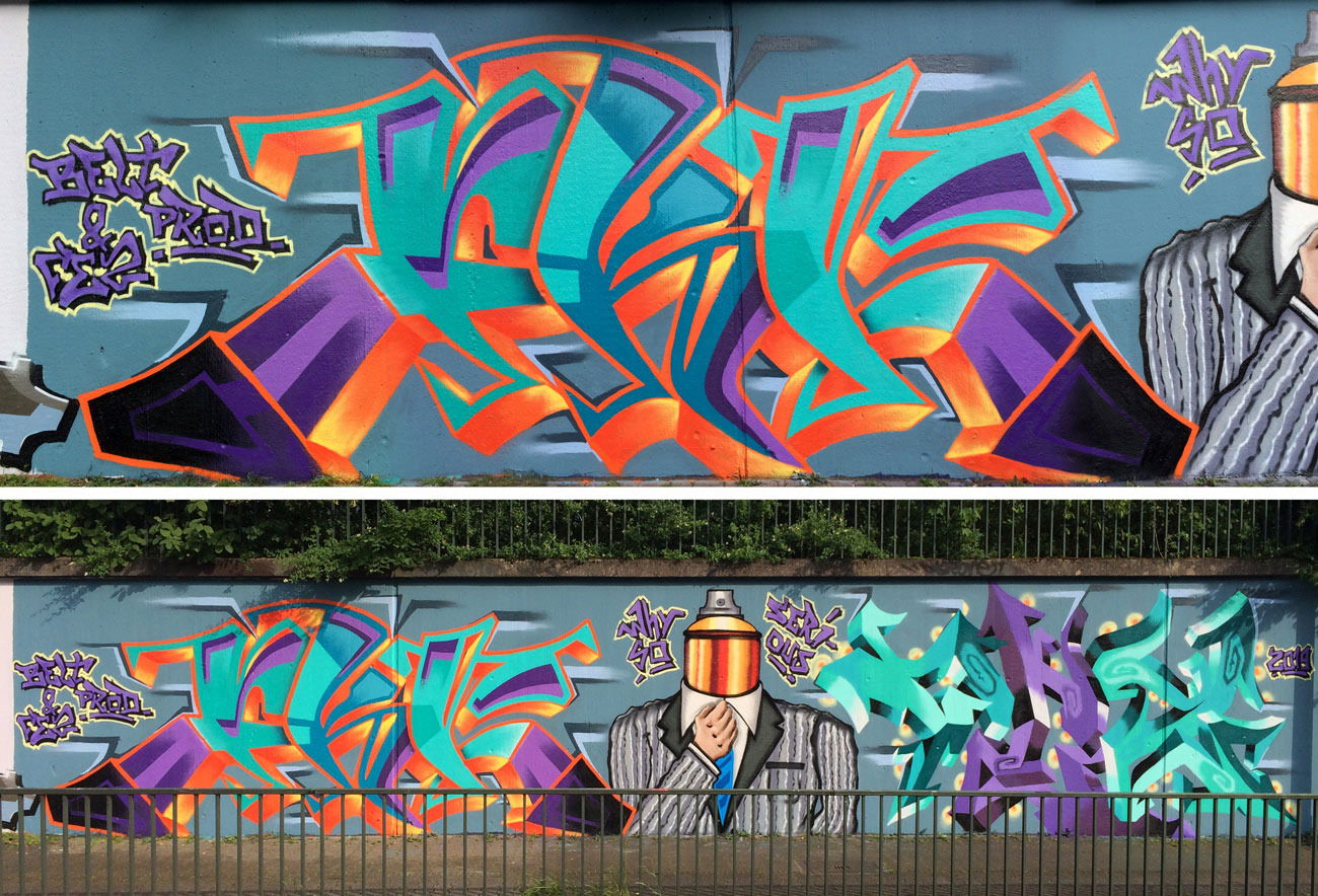 Graffiti Wall - Photo by Belt - Belt, FKT, YKW (2019)