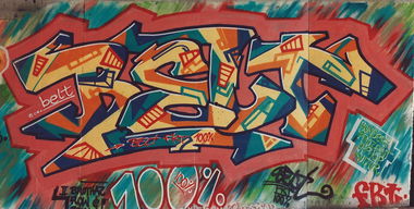 Graffiti in Würzburg - Photo by Belt - fkt, belt (1993)