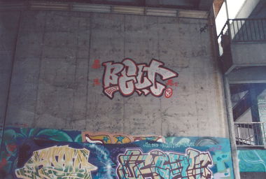 Graffiti in Würzburg - Photo by Belt - fkt, belt, wuerzburg (1994)