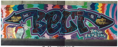 Graffiti in Würzburg  - Photo by Belt - fkt, belt (1993)