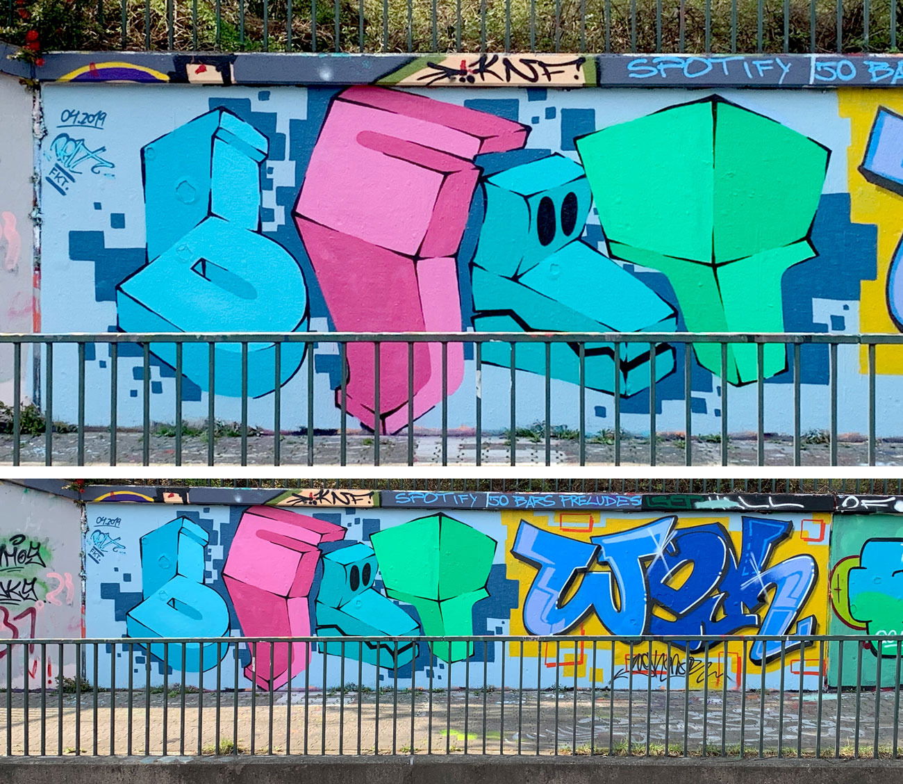 Graffiti Wall - Photo by Belt - Belt, FKT, YKW (2019)