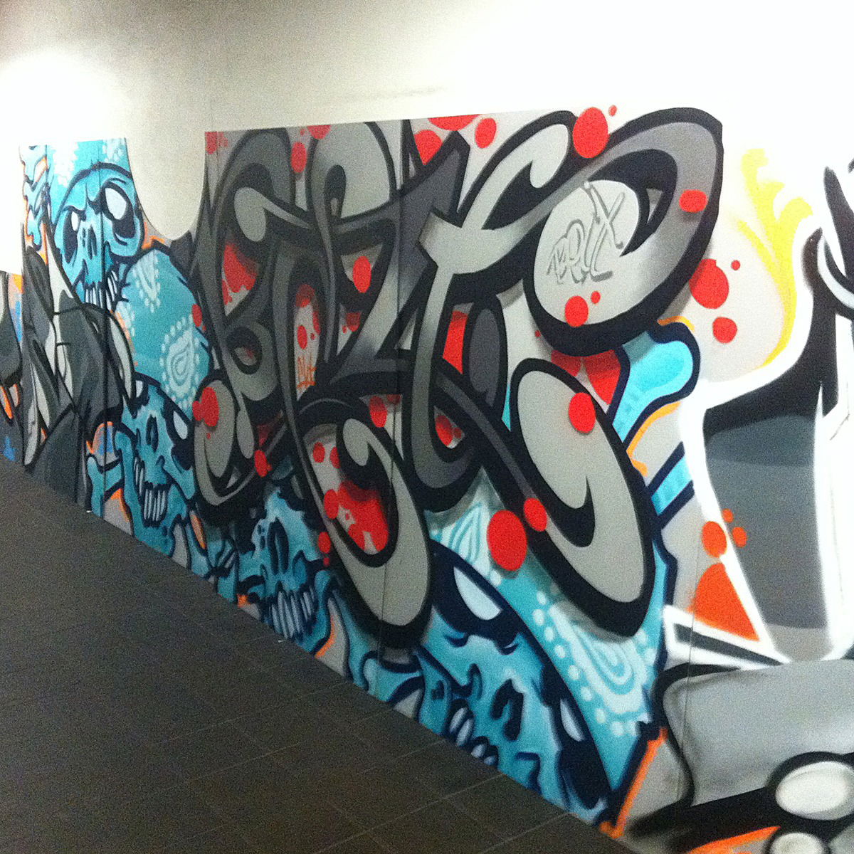 Graffiti Wall in Würzburg - Photo by Belt - würzburg, belt, fkt (2017)