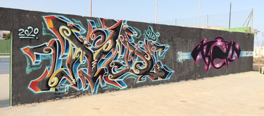 Graffiti Wall - Photo by Belt - belt, fkt, npn (2020)