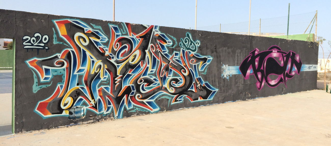 Graffiti Wall - Photo by Belt - belt, fkt, npn (2020)