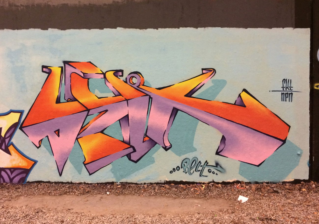 Graffiti Wall - Photo by Belt - belt, fkt, npn (2020)