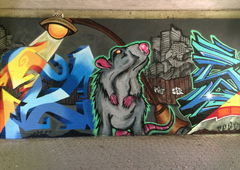 Graffiti Wall - Photo by Belt - bochum, belt, fkt (2020)