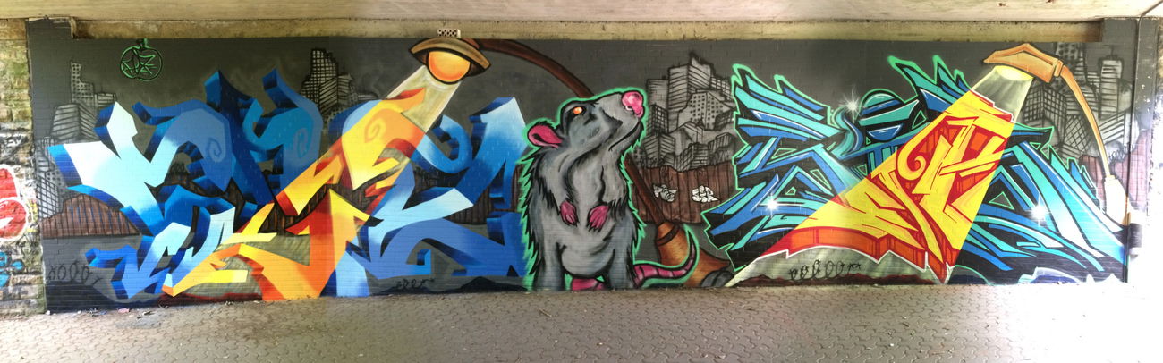 Graffiti Wall - Photo by Belt - bochum, belt, fkt (2020)