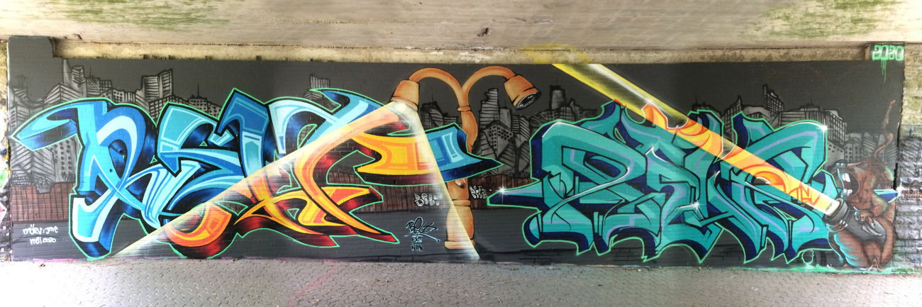 Graffiti Wall - Photo by Belt - bochum, belt, fkt (2020)