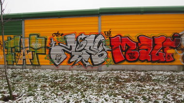 Graffiti Wall - Photo by BemWalls - FAT, FAT, CREW
