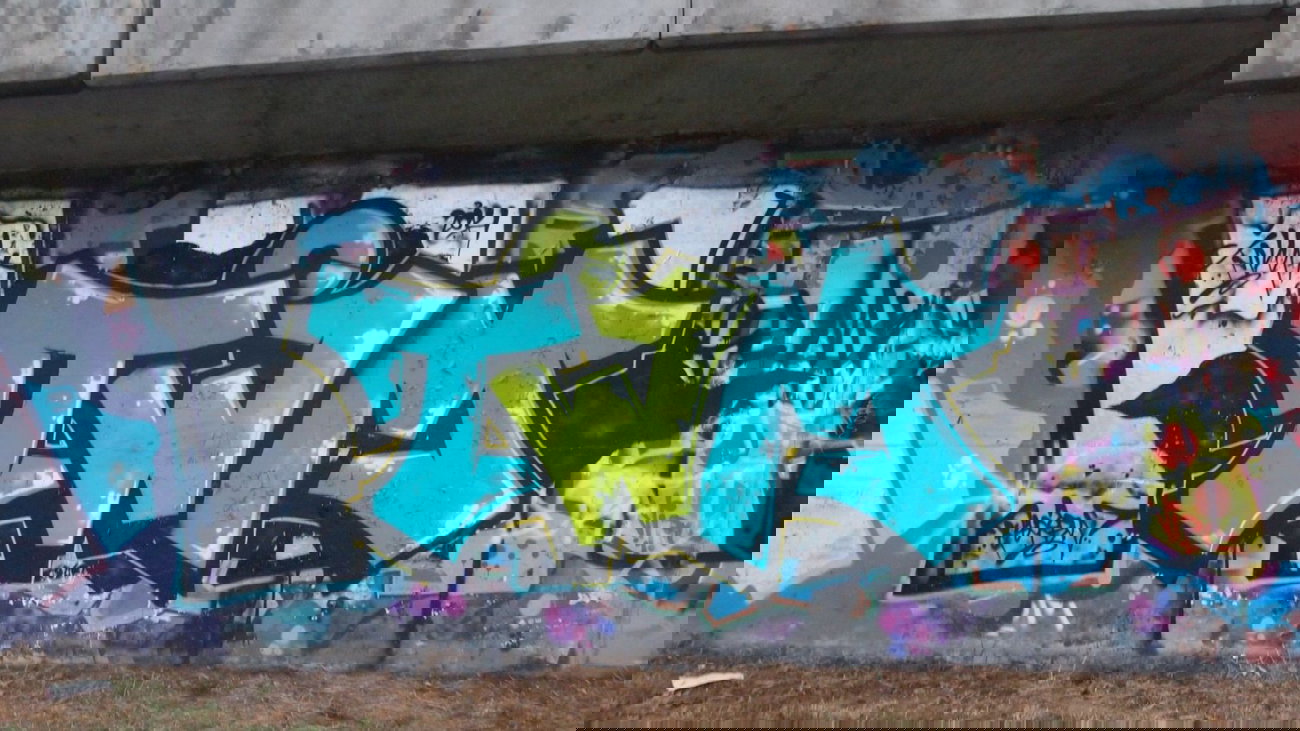 Graffiti Wall - Photo by BemWalls - bemowo, lotnisko