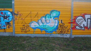 Graffiti Wall - Photo by BemWalls - bemowo, lotnisko, hand